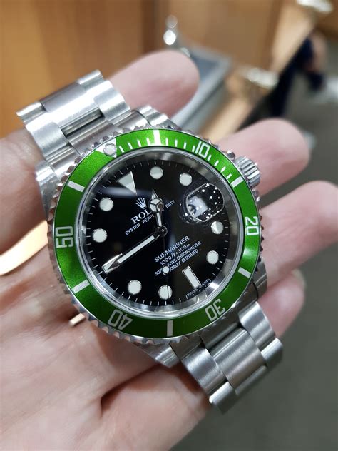 rolex kermit 2007